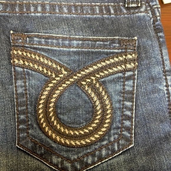 🕳NWT Big Star Union Vintage Jeans Thick Stitch Embroidered - Picture 3 of 10